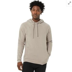 ALO YOGA The Triumph Flip Hoodie - Stone